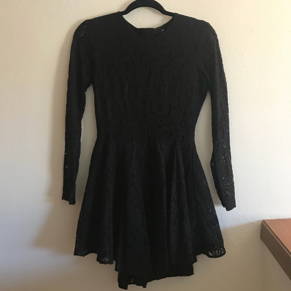 Black Lace Dress
